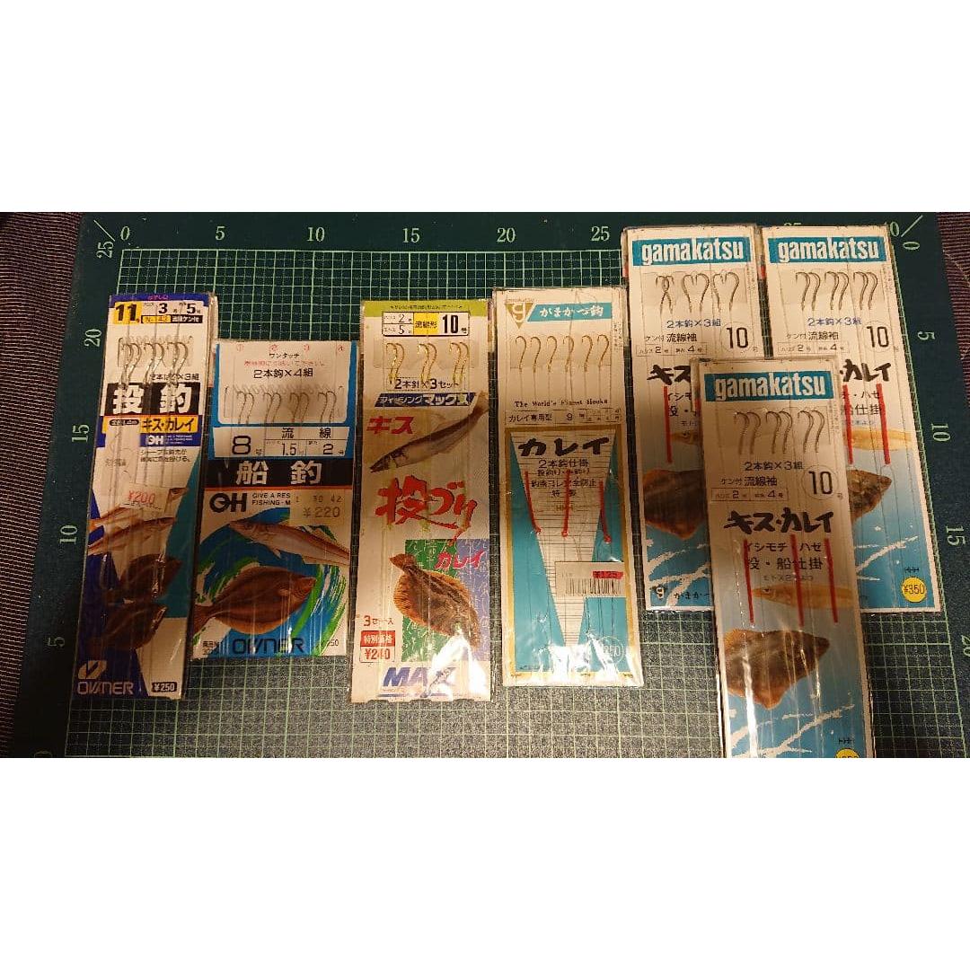 Used Throwing fishing tackle 3 needle bulk sale Gamakatsu Hayabusa