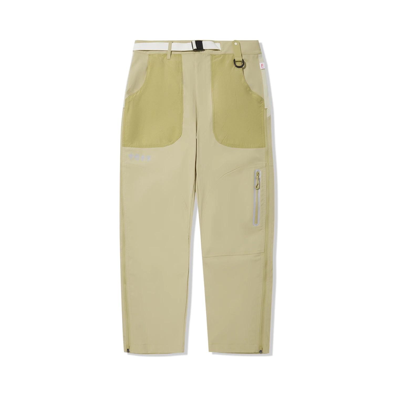 Li Ning Прямые Светоотражающие Свободные Универсальные Спортивные Длинные Брюки Мужские низы AYKV421-3 M