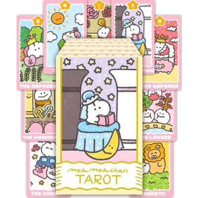 12x7 Cm Mokmok Chan Tarot 78 Pcs Cards Tarot Deck