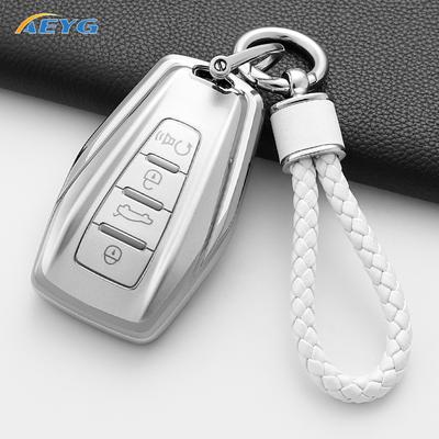 Tpu Car Key Case Cover Shell Fob For Geely Emgrand X7 Ex7 Coolray Atlas Boyue Nl3 Gt Gc9 Borui Keyless Key Shell Fob