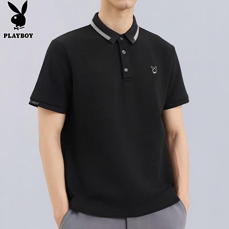 PLAYBOY Men s Short Sleeve Polo Shirt XL