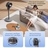 Household Floor Fan Three-speed Wind Silent Electric Fan Floor High Wind Air Circulation Fan Dual-purpose Fan With Universal Head