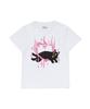 NEWKITSCH Circus Cat Slim Tee (White)