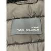 YVES SALOMON [HOMME] 7WHM15891CV1W Black Rabbit Fur Mod Coat coat 44 blackUsed