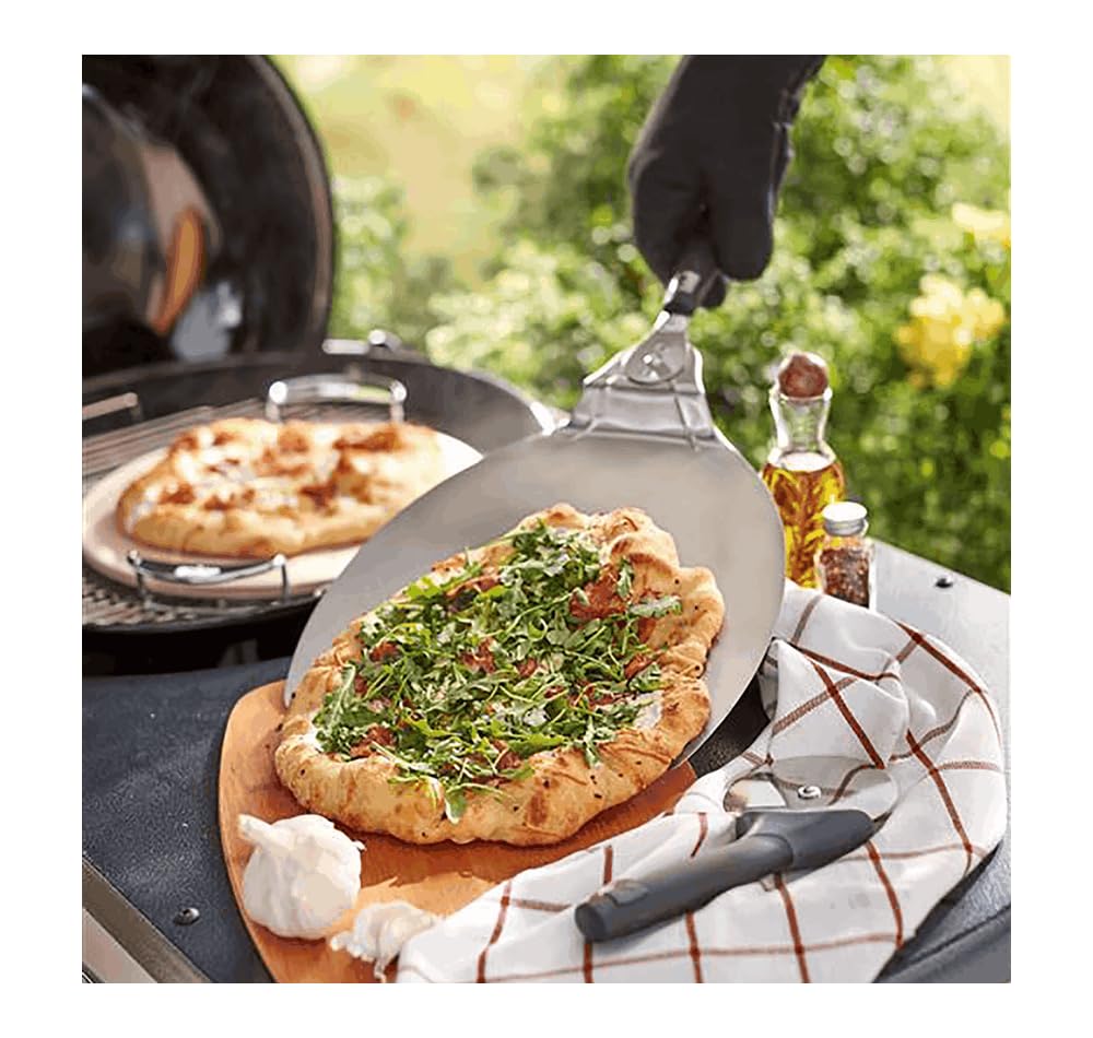 Weber BBQ Grill with Small Pizza Stone Japanese (17057) [Official Product]