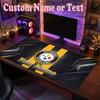 Pittsburgh Steelers Benutzerdefinierter Name Text Mauspads, Große Schreibtisch-Mausmatte, Personalisierte Home-Office-Geschenkidee