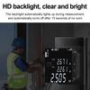 40M/60M Mini Smart Laser Distance Meter Measure Infrared Rangefinder USB Rechargeable Portable Handheld Laser Range Finder Tools