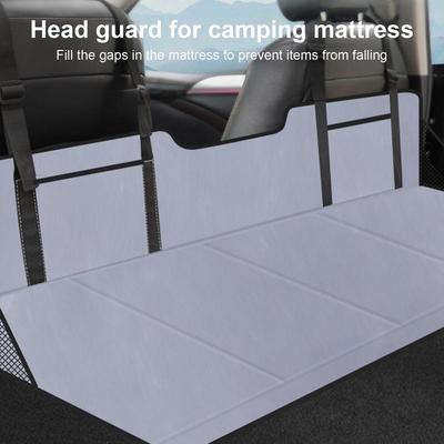Colchón de Cama Compacto para Viaje de Coche Colchoneta Universal para Asiento Trasero Placa de Extensión Colapsable Colchón para Asiento Trasero con Bolsa de Almacenamiento