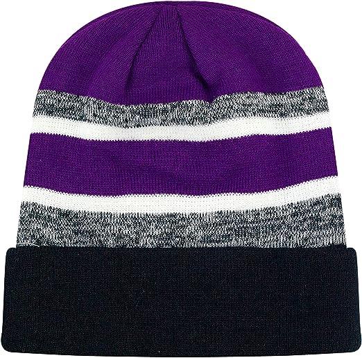 Custom Soft Cuff Pom Pom Stripe Knit Winter Beanie 3D Embroidered Skull Slouch Ski Hat Dot Plaid Character for Beach Business