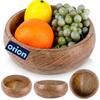 Miska drewniana do serwowania przekąsek chipsów koszyk na owoce MANGO 18.5cm 900ml ORION 120285