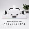 Meta Quest 3S VR Charging Stand Dock Desktop Headset Controller Simultaneous Charging LED Display Design [For Only] - & - Type-C - Anti-Slip
