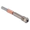 TZ4.0 Integrated Nozzle 0.4mm Hardened Steel 3D Printer Hotend Nozzle for Bambu P1S P1P X1 X1C X1E
