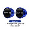 Alloy Car Cigarette Lighter Plug Cover Dustproof Button Cover For Mercedes Benz AMG C180 C300 W124 W176 W177 C200 C260 GLC CLE EE10