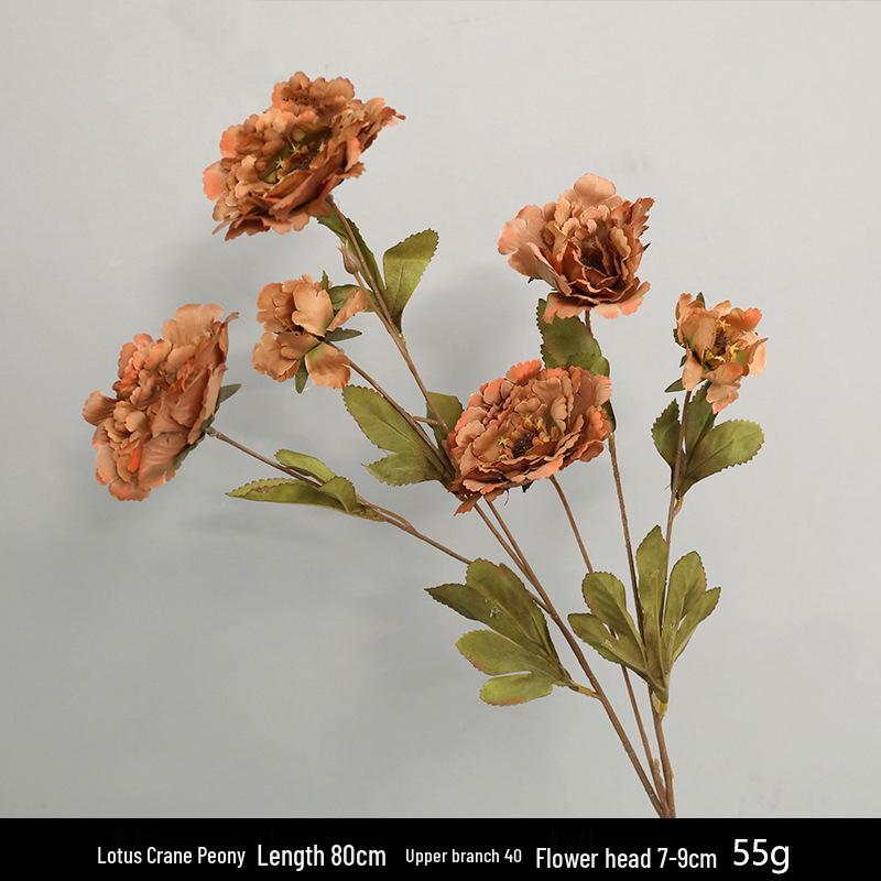 Karamelkleurige Kunstbloemen Bruiloftsdecoratie - Plafond- en Wegdekarrangementen, Koffietint Nepbloemen.