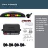 Y5GF Car Parking System with LED Display 4 Sensors Backlight Prevent Collision