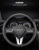 Genuine Leather Steering Wheel Cover for Infiniti Q50L, QX50, G25, QX30, Q60, QX70, FX35, Q70L