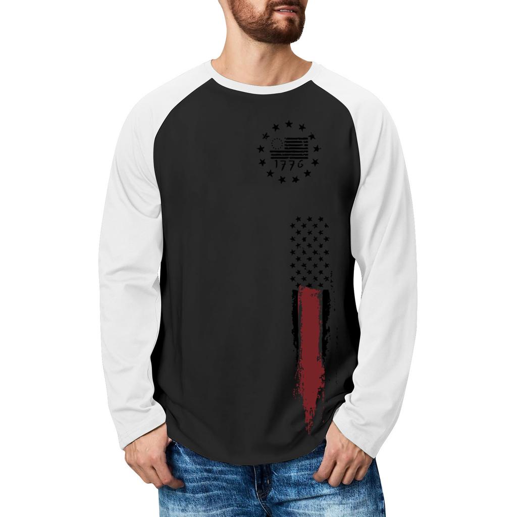 Vår og høst menns stående krage genser er utendørs uformelle gensere topper