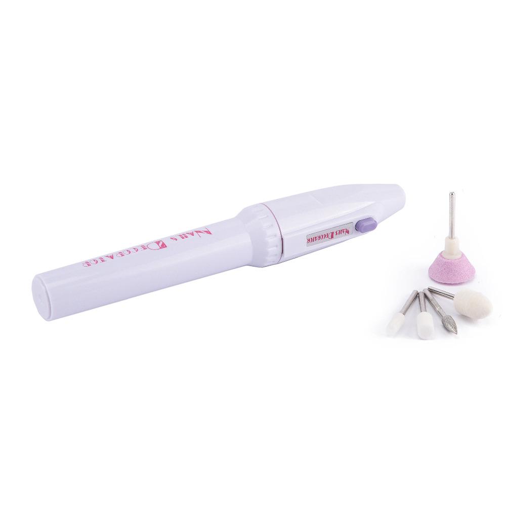 5 v 1 Pilníky na nehty Salon Shaper Tipy pro péči o nehty Pero Elektrická manikúra pro gel na nehty Elektrická manikúra
