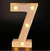 Buchstaben Lampe Leuchtendes Alphabet LED Lichter Dekoration Nachtlicht für Zuhause Hochzeit Geburtstag Weihnachten Party Dekoration