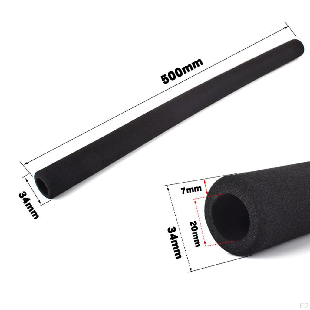 Schmetterlingslenker Schaumstoffgriffe Stoßdämpfend 50cm Abdeckung