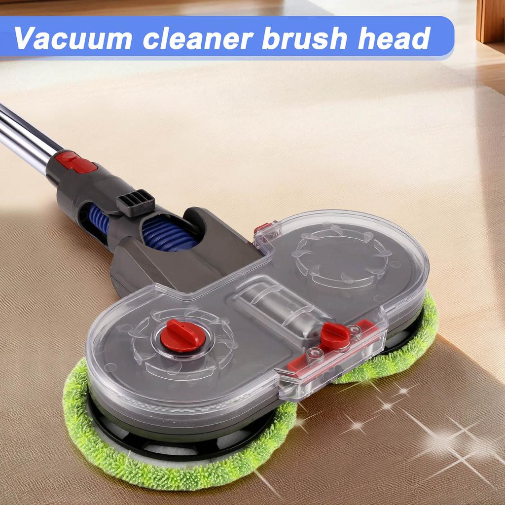 M-Modern-For Dyson V15 V11 V10 V8 V7 Vacuum Cleaner Electric Mop Head Attachment With Detachable Water Tank 6 Reusable Mop Pads
