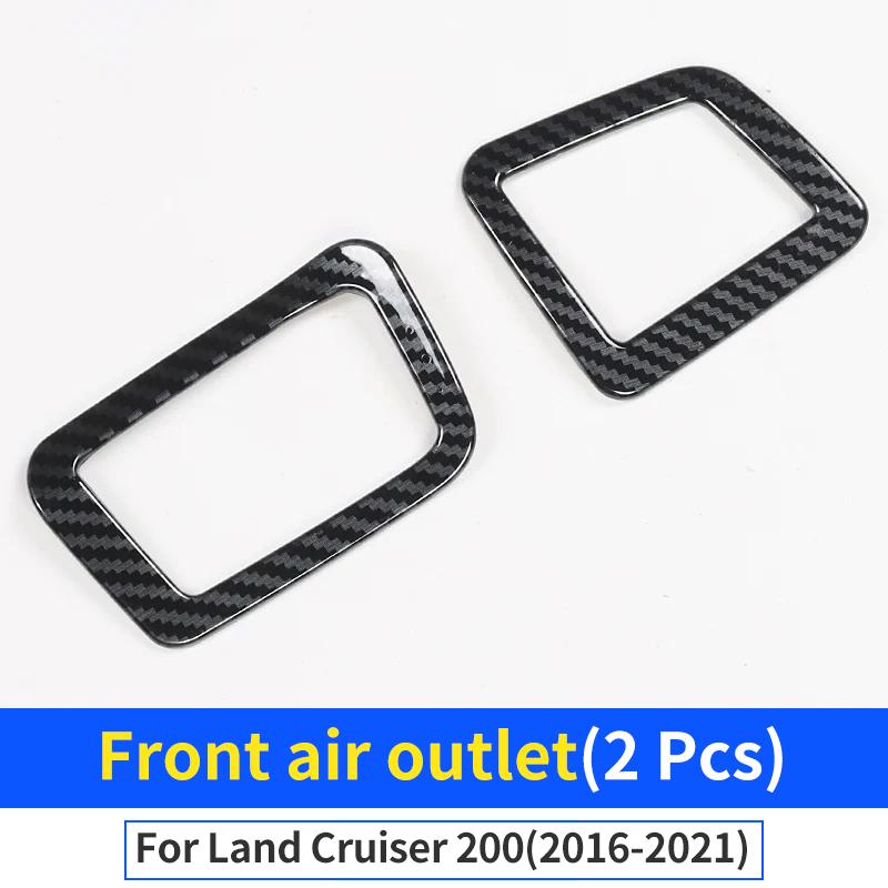 

For 2008-2021 Land Cruiser 200 LC200 Interior Design Accessories Upgrade Decorative Car Door Carbon Fiber Texture Handle Panel