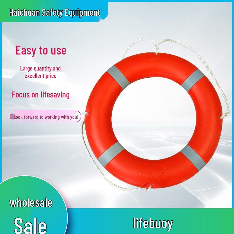 Flood Control Marine Lifebuoy: High-Buoyancy Life-saving Equipment
