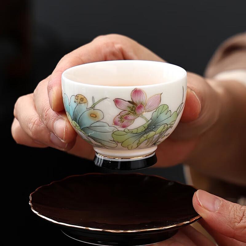 Tang Hui Jade Porcelain Kung Fu Tea Set