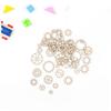 SEWACC Wooden Gear Puzzle, 100 Pieces Set, Small Wood Gears for DIY Crafts, Ideal for Home Learning and Creativity