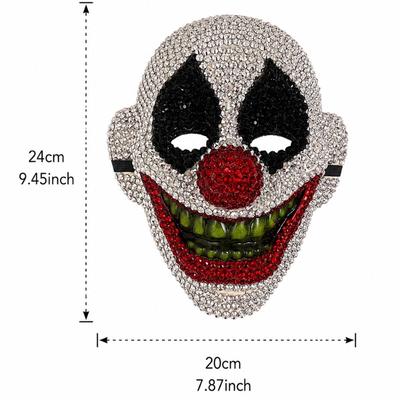 Hot-selling European and American New Diamond Masks, Halloween Dance Party Fashion Masks