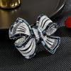 Bowknot Brooches Fashion Statement Brooch Evening Party Brooch Unique Bowknot Clothing Jewelry Present for Women Girl