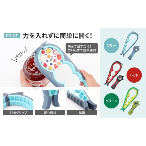 Duction Otevírák víček lahví, Otevírák víček pro plastové lahve (Červené)