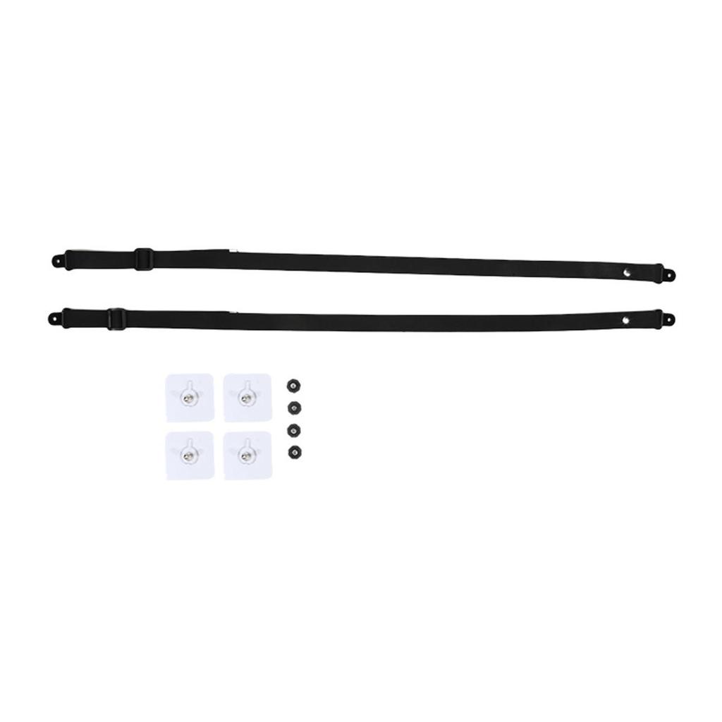 Adjustable TV Safety Straps No-Drill Adhesive Anti-Tip Furniture Anchors for Baby Proofing Flat Screens Fix To Wall