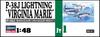 Hasegawa US Army Lightning Virginia Marie Plastic Model Kit JT1 1/48 P-38J
