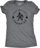 Crazy Dog Mens T Shirt Hide and Seek Champion Funny Bigfoot Graphic Sarcastic Te