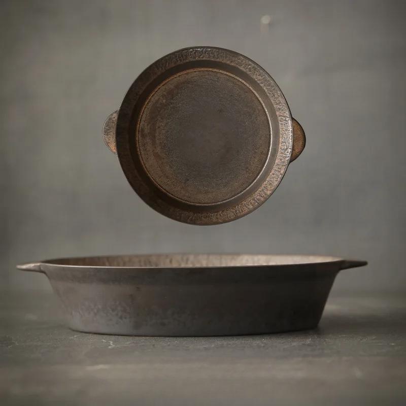 

Light Luxury Plate Dish Steak Dining Plate Creative Western Dish Pasta Plate Japanese Tableware Internet Celebrity