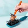 2Pcs 2 In 1 Hair Brush Cleaning Tool with Ergonomic Handle Double-Sided Comb Cleaner High-strength Comb Cleaner Hair Tangle Remover Tool