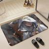Anime G Ghost Blade Floor Mat Eco  Flannel Doormat Non Slip Odorless Indoor Floor Rug Soft Short Plush Home Mat
