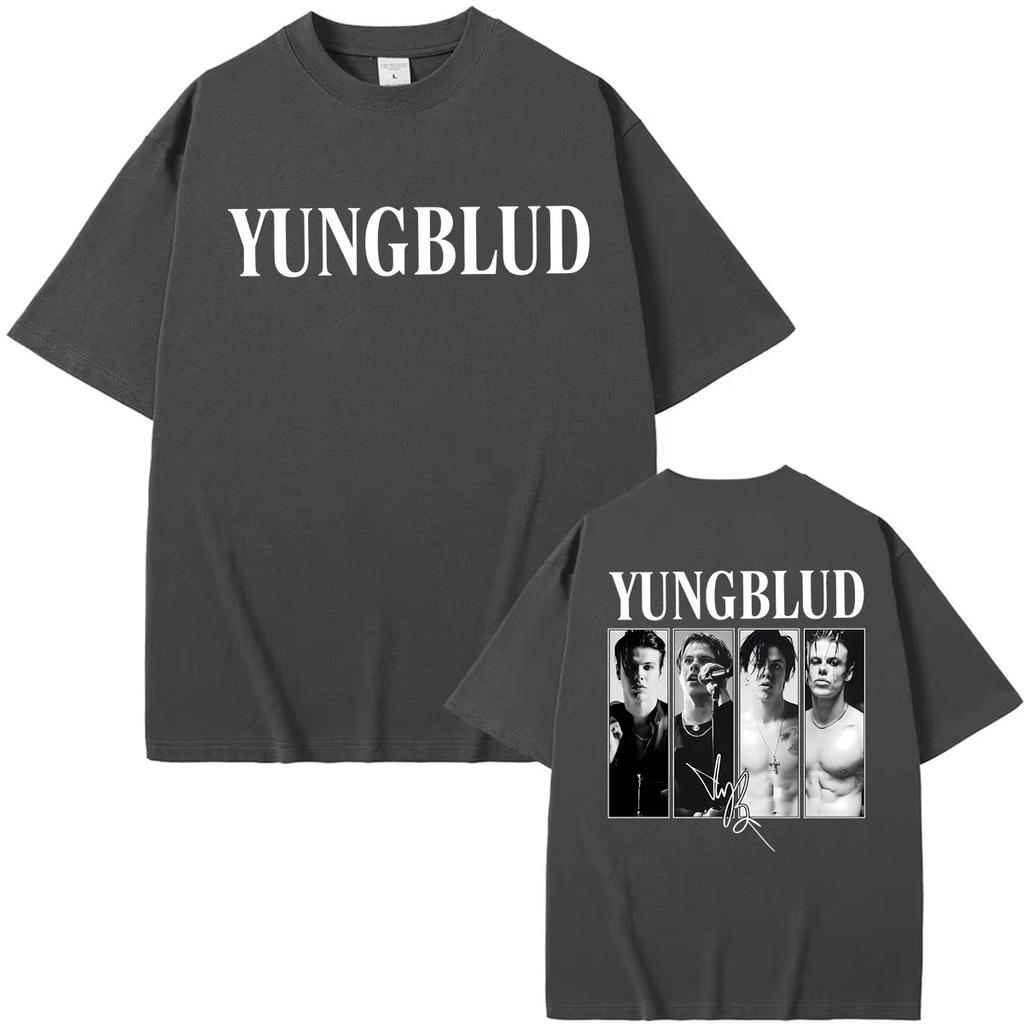 Youngblud Idols The World Tour 2026 Tshirt Unisex Women Fashion Summer Cotton T Shirt Harajuku Hip Hop Vintage T Shirts Streetwear