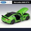 Welly 1/24 Mercedes Benz AMG GT R Alloy Sports Car Model Diecast Metal Racing Car Vehicles Model Simulation Collection Kids Gift