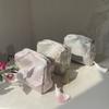 Floral Cosmetic Bag Women Travel Makeup Organizer Zipper Clutch Storage Bag Beauty Case