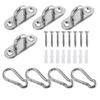 Stainless Steel Hammock & Boat Hooks Set