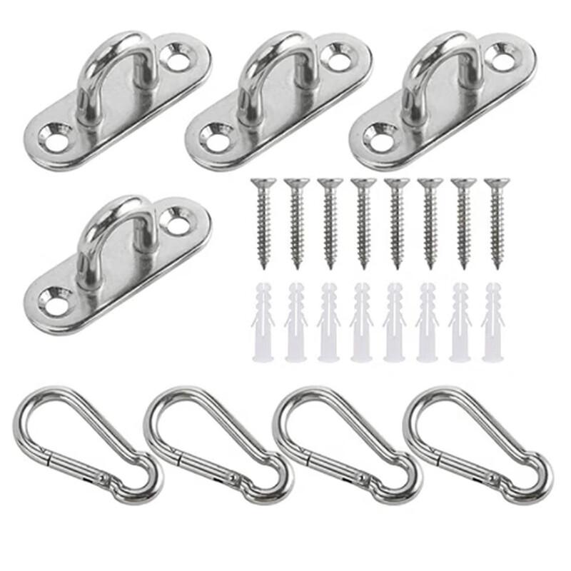 Stainless Steel Hammock & Boat Hooks Set