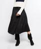 Latizen L7 Pleated Wrap Skirt(Black)