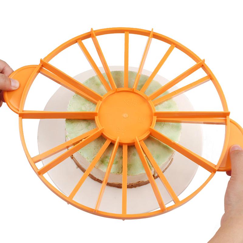 10/12 Slices Cake Equal Portion Cutter Round Bread Cake Mousse Divider Slice