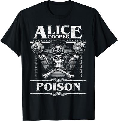 Alice Cooper – Poison etiketės marškinėliai