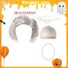 Grandma Halloween with Glasses, Fun And Comfortable Decoration, Old Grandmother Costume, for Shows,