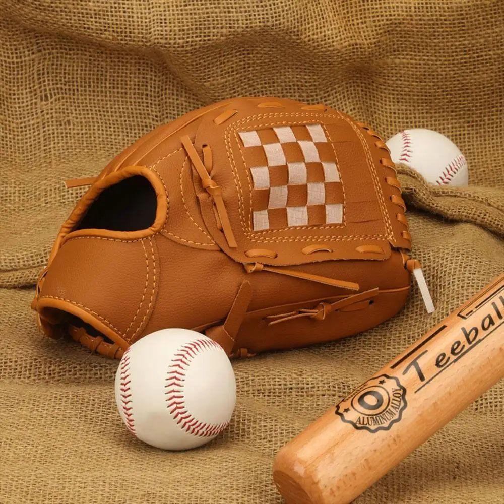 1ks tréninkové vybavení Baseballová rukavice Baseballová tréninková softballová soutěžní rukavice pro děti