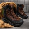 New Large Size Tactical Boots Men's Outdoor Hiking Boots Combat Boots High Quality Wear-resistant Thick Sole
