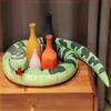 Simulation Cartoon Python Plush Toys Long Pillow Stuffed Animal Realitisc Snake Giant Boa Halloween Decor Kids Boys Funny Gifts
